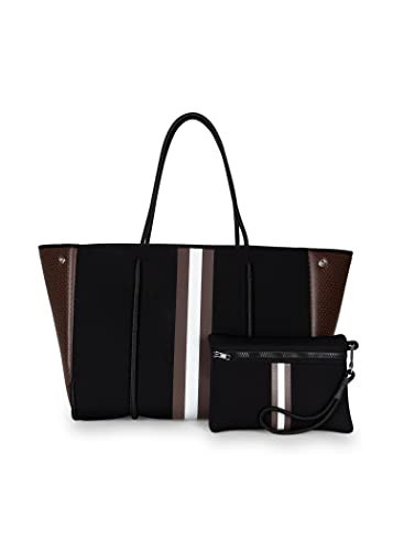 Haute Shore - Greyson Java Neoprene Tote Bag w/Zipper Wristlet Inside | Amazon (US)