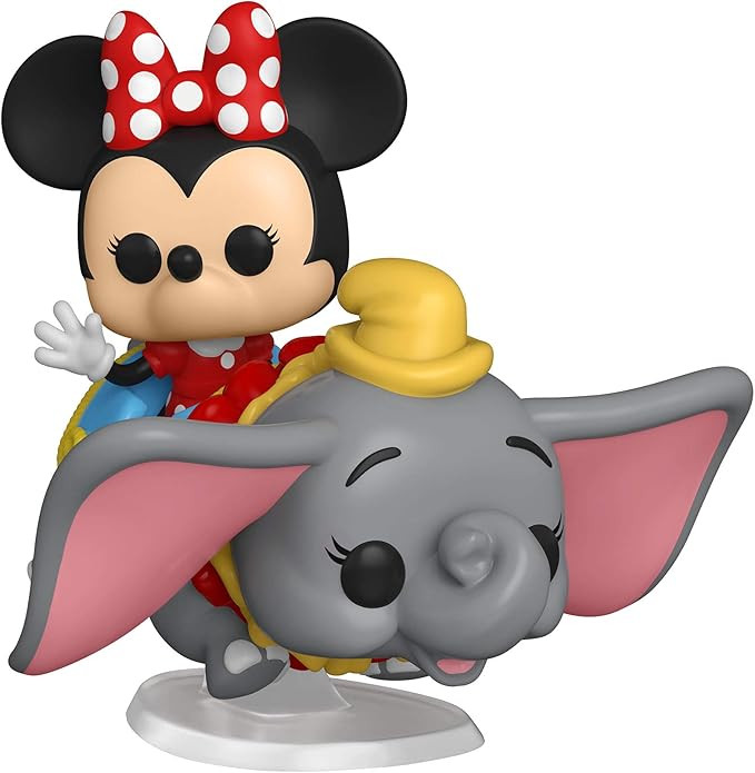 Funko Pop! Ride: Disney 65th - Flyng Dumbo Ride with Minnie, Action Figure - 6 inches | Amazon (US)