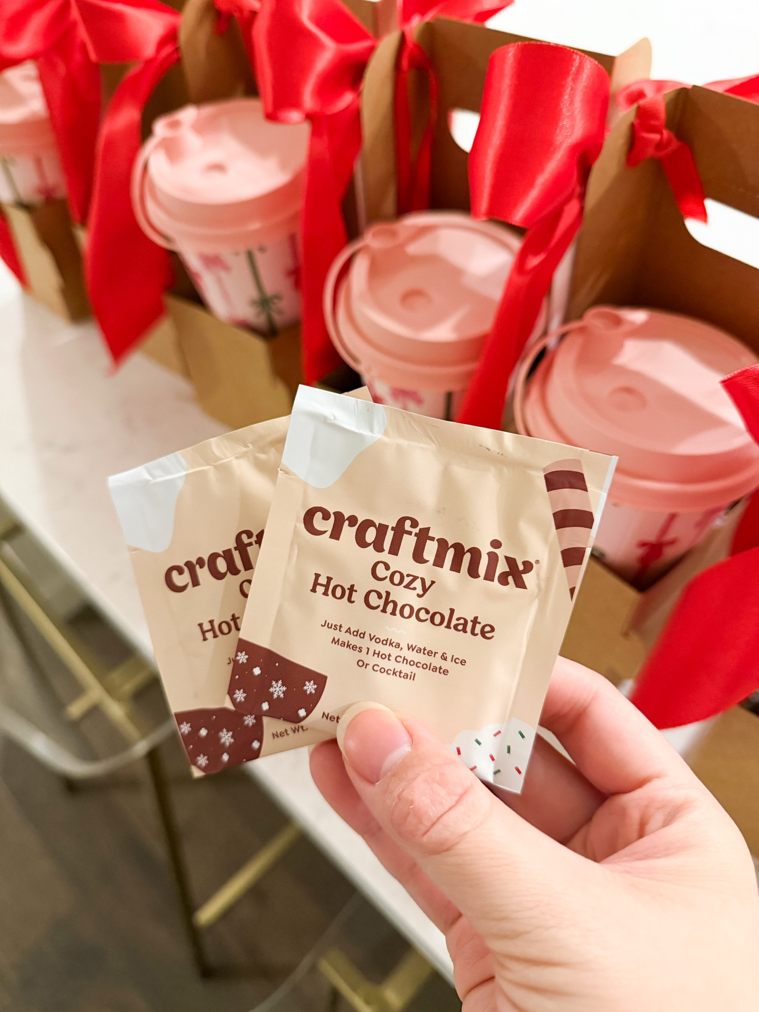 Hot cocoa mix! I'm giving them this hot cocoa mix. You can add alcohol to it to make a cocktail and it's made with real cocoa beans!

#LTKHome #LTKGiftGuide #LTKHoliday