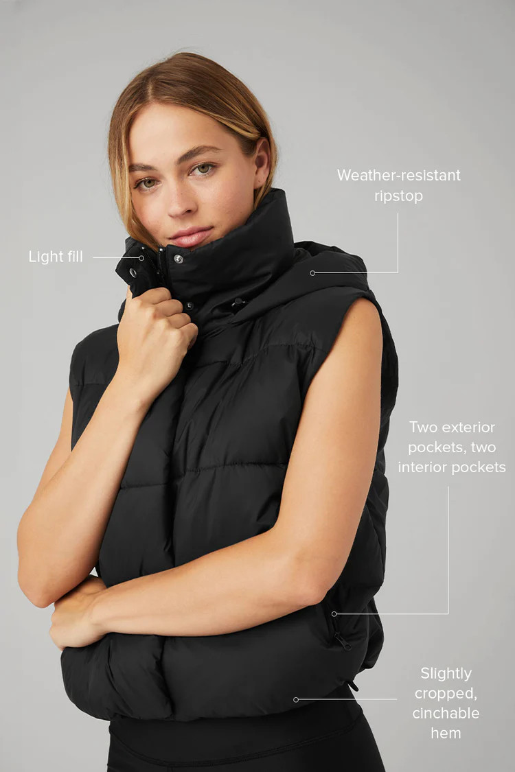 Gold Rush Puffer Vest | Alo Yoga (US)