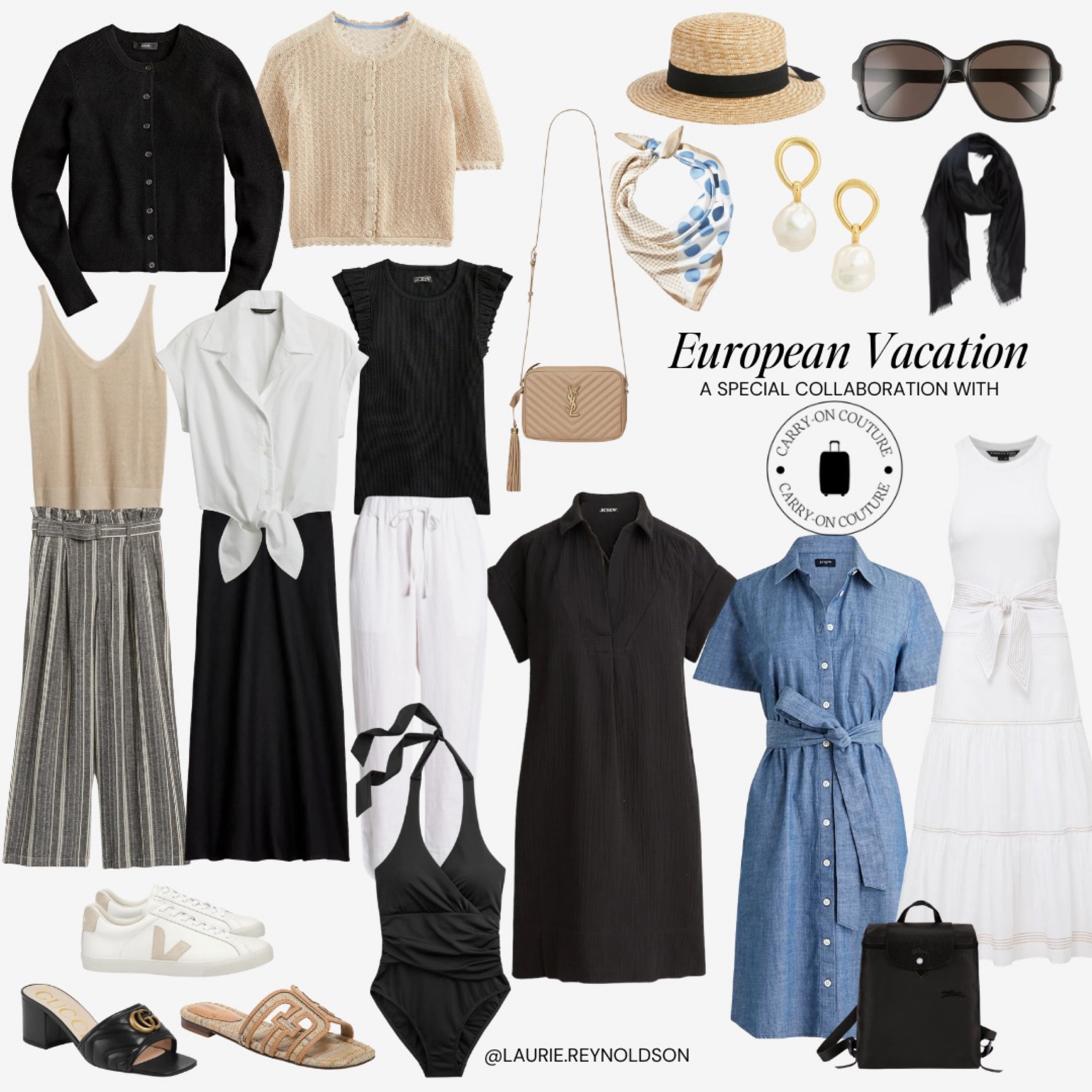 Capsule Collection: European Vacation in a Carry-On!

This one’s a special collaboration with my friend Haley at Carry-On Couture. 💙

Finally! A travel capsule collection for a stylish, midlife woman.



#LTKstyletip #LTKSeasonal #LTKtravel