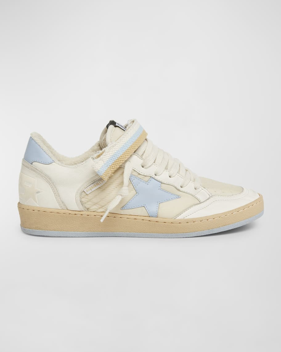 Golden Goose Ball Star Double-Quarter Nylon Sneakers | Neiman Marcus