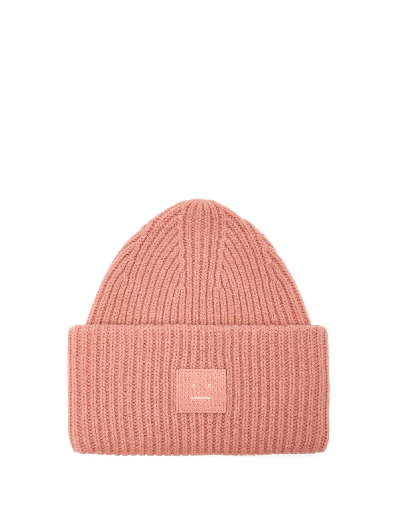 Pansy S Face ribbed-knit beanie hat | Matches (US)