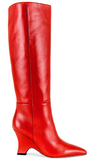 Vance Boot in Begonia Red | Revolve Clothing (Global)