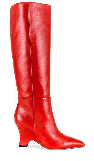 Vance Boot in Begonia Red | Revolve Clothing (Global)