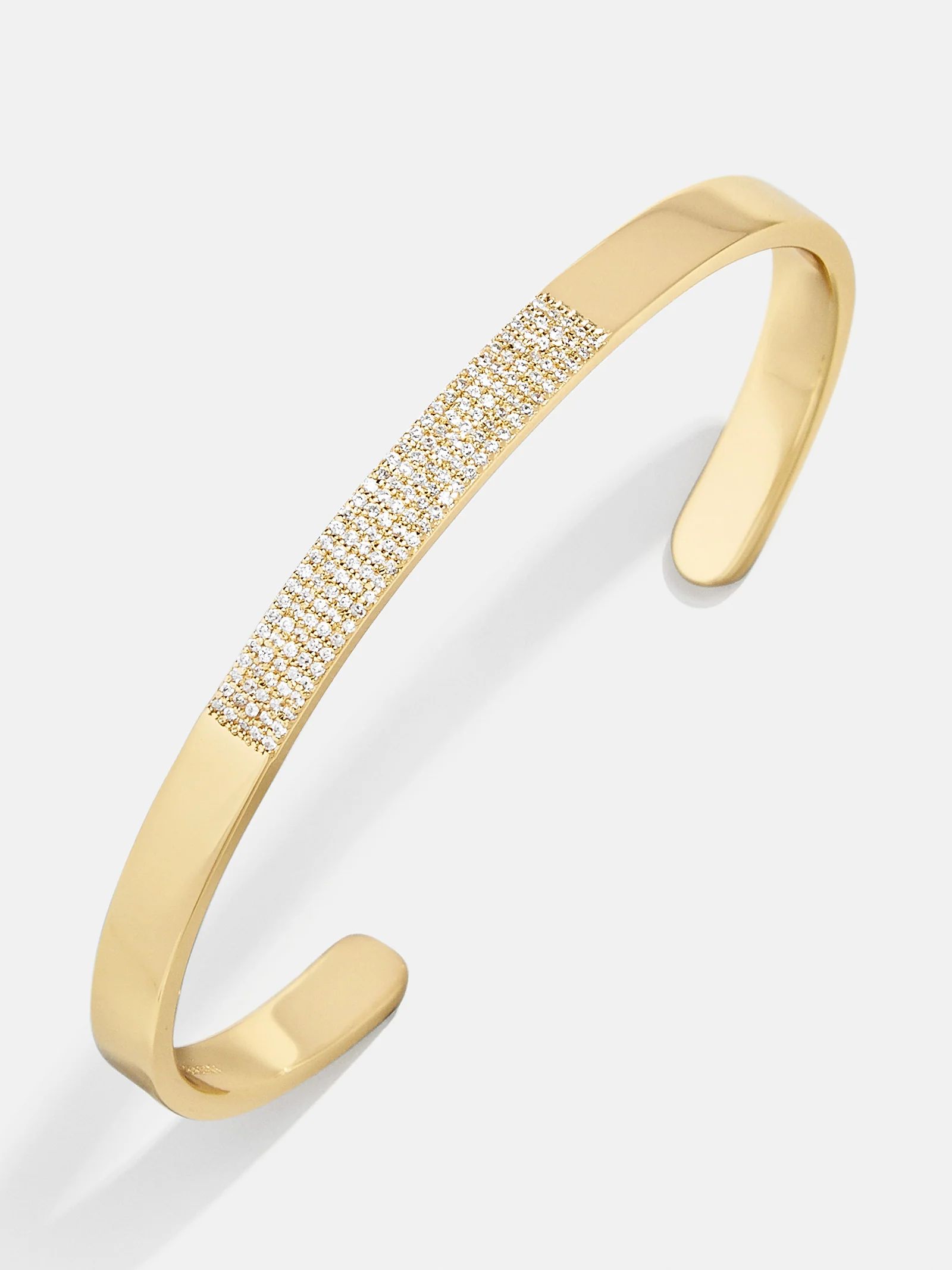 Michaela 18K Gold Cuff Bracelet | BaubleBar (US)