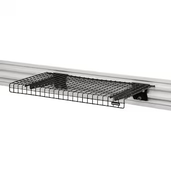 CRAFTSMAN VERSATRACK 2.3-in Black Composite Multipurpose Wire shelf | Lowe's