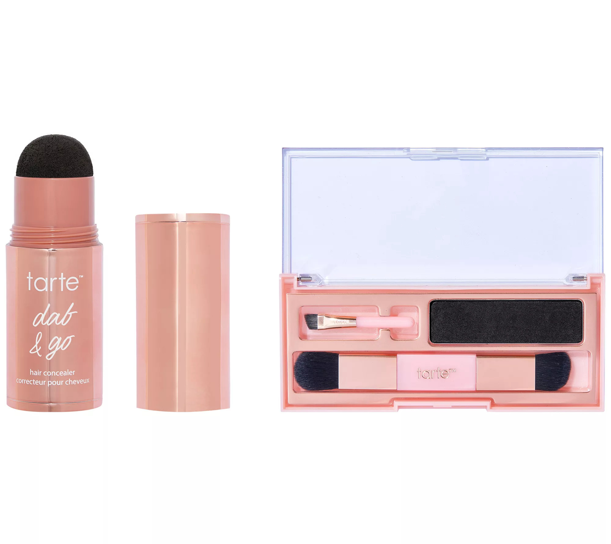 tarte Big Ego Dab & Go Hair Concealer with Root & Brow Camo Kit - QVC.com | QVC