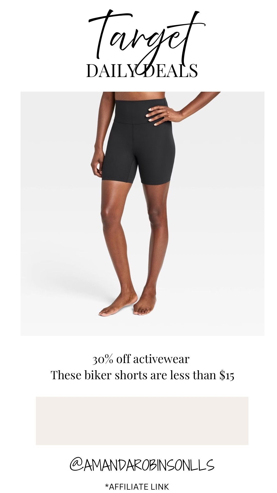 Target Daily Deals
Biker shorts 

#LTKSaleAlert #LTKActive