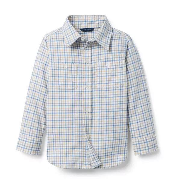 Plaid Flannel Shirt | Janie and Jack