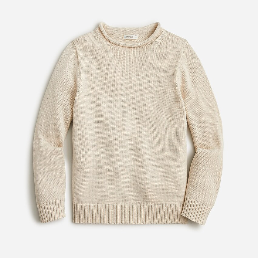 Boys' heritage cotton rollneck sweater | J. Crew US