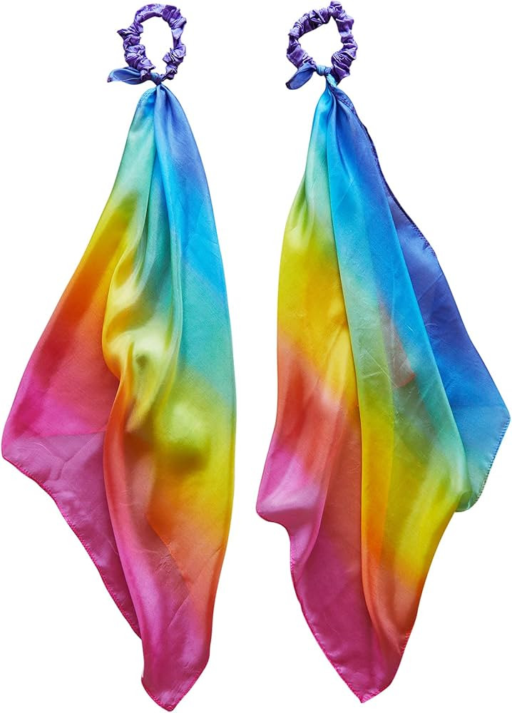 Amazon.com: Sarah's Silks Wrist Streamers | 100% Silk Montessori and Waldorf Toys | Rhythm Ribbon... | Amazon (US)