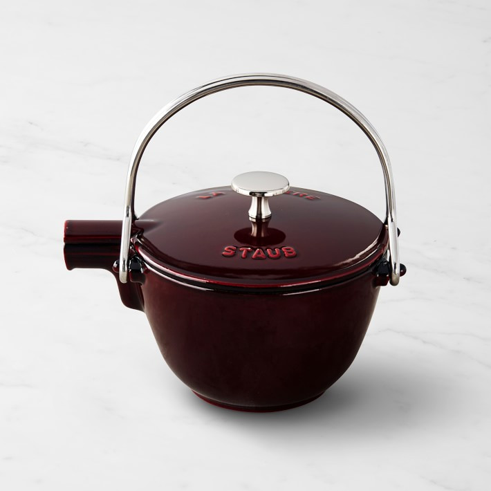 Staub Enameled Cast Iron Round Teakettle | Williams-Sonoma