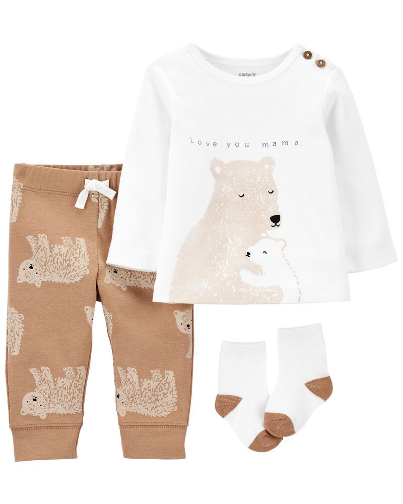 3-Piece Bear Outfit Set | Carter's