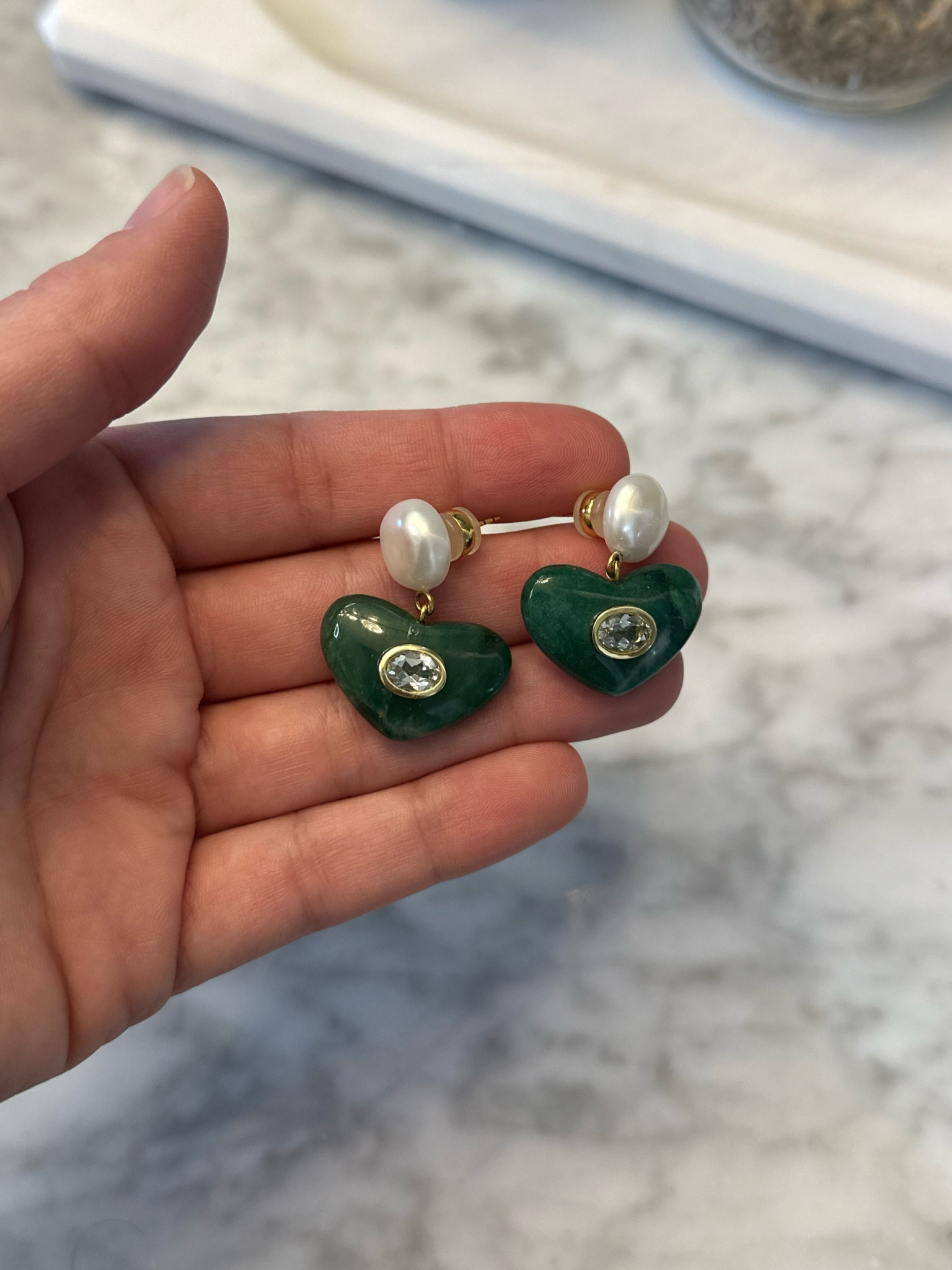 Favorite heart shaped earrings. 

#LTKHolidaySale #LTKparties #LTKSeasonal