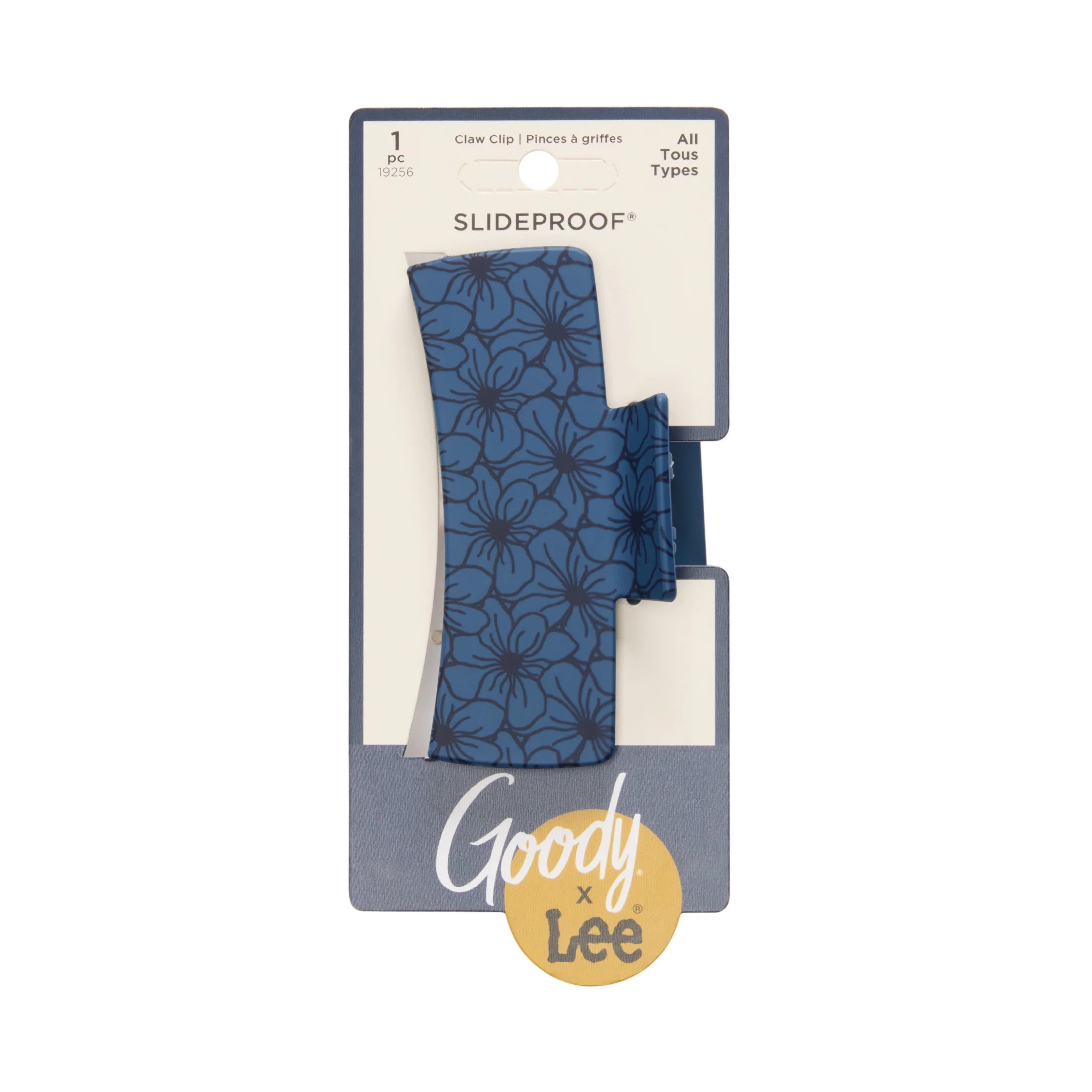 Goody x Lee Large Claw Hair Clip, No-Slip Grip, All Hair Types, 1 Pack | Walmart (US)