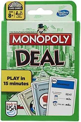 Amazon.com: MONOPOLY Deal Card Game (Amazon Exclusive) : Sports & Outdoors | Amazon (US)