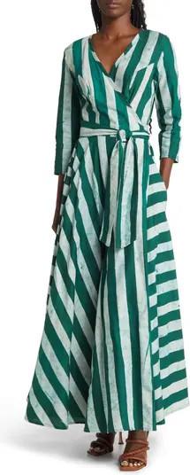 Stripe Wrap Dress | Nordstrom