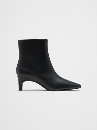 Vegan Leather Dress Bootie | Banana Republic Factory