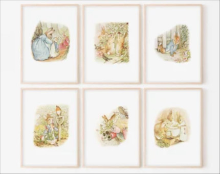 Click for more info about Set of 3 Beatrix Potter Nursery Art Prints. Beatrix Potter Downloadable Prints. Peter Rabbit Down...