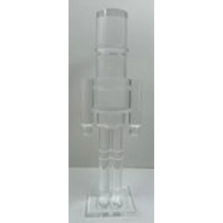 Decorative Nutcracker, Clear, 10", by Holiday Time | Walmart (US)