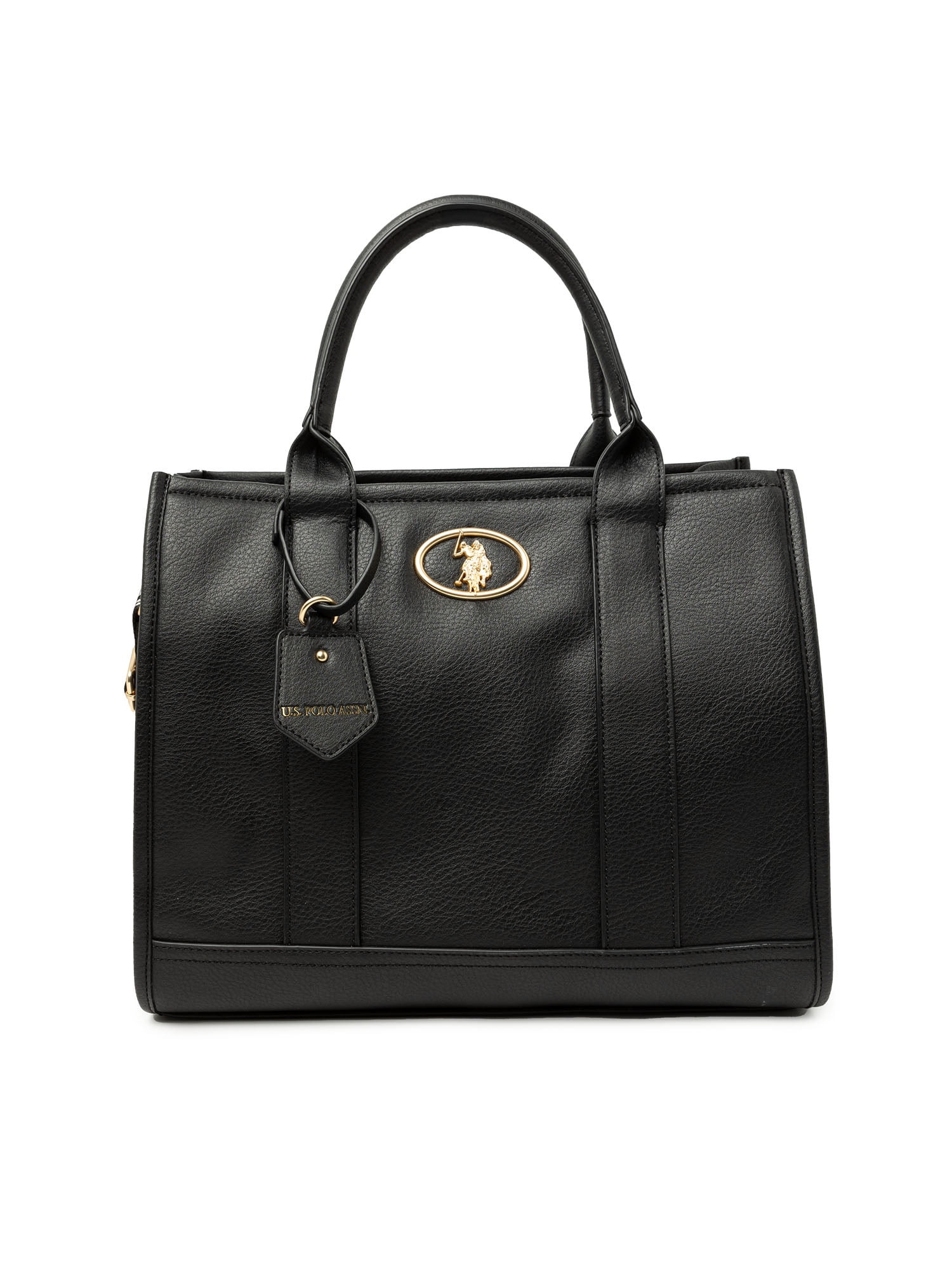 U.S. Polo Assn. Women's Heritage Tote Bag, Black | Walmart (US)