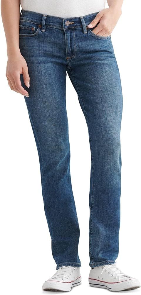 Lucky Brand Women's Mid Rise Sweet Straight Jeans | Amazon (US)