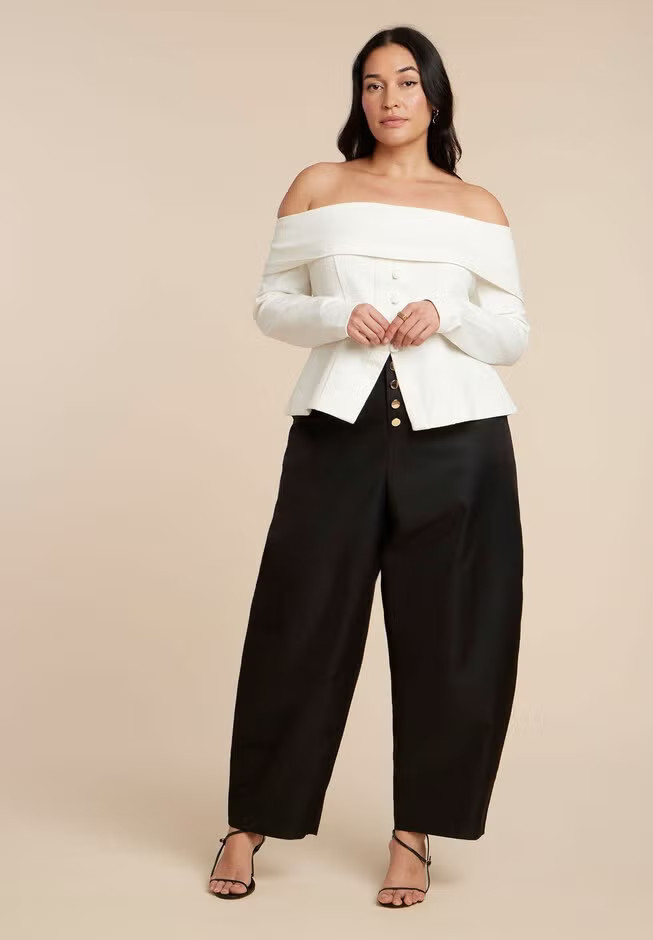 Barrel Leg Pant | Eloquii