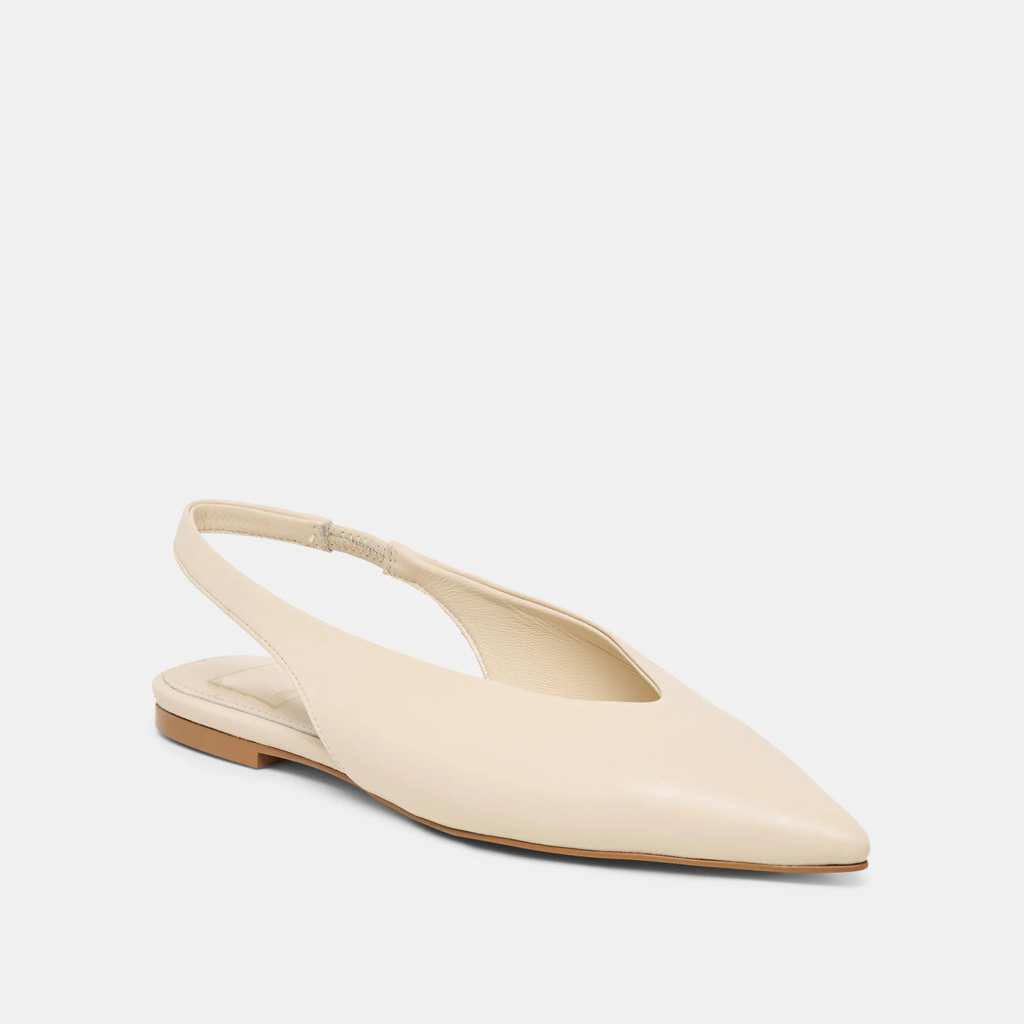 Kendle White Leather Flats | Dolce Vita | DolceVita.com