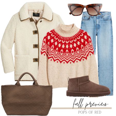 Fall outfit 
Fair isle
Uggs outfit

#LTKSeasonal #LTKover40