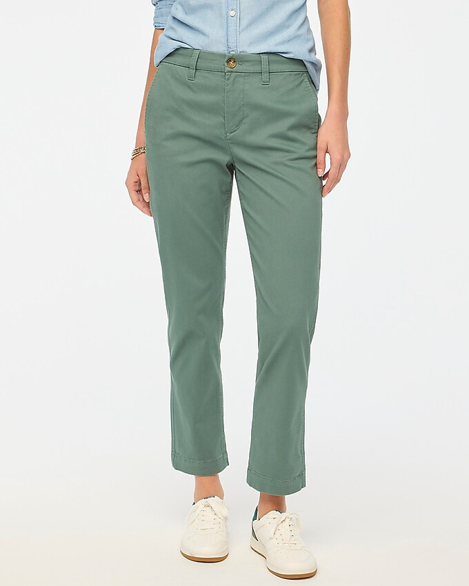 High-rise girlfriend chino pant | J.Crew Factory