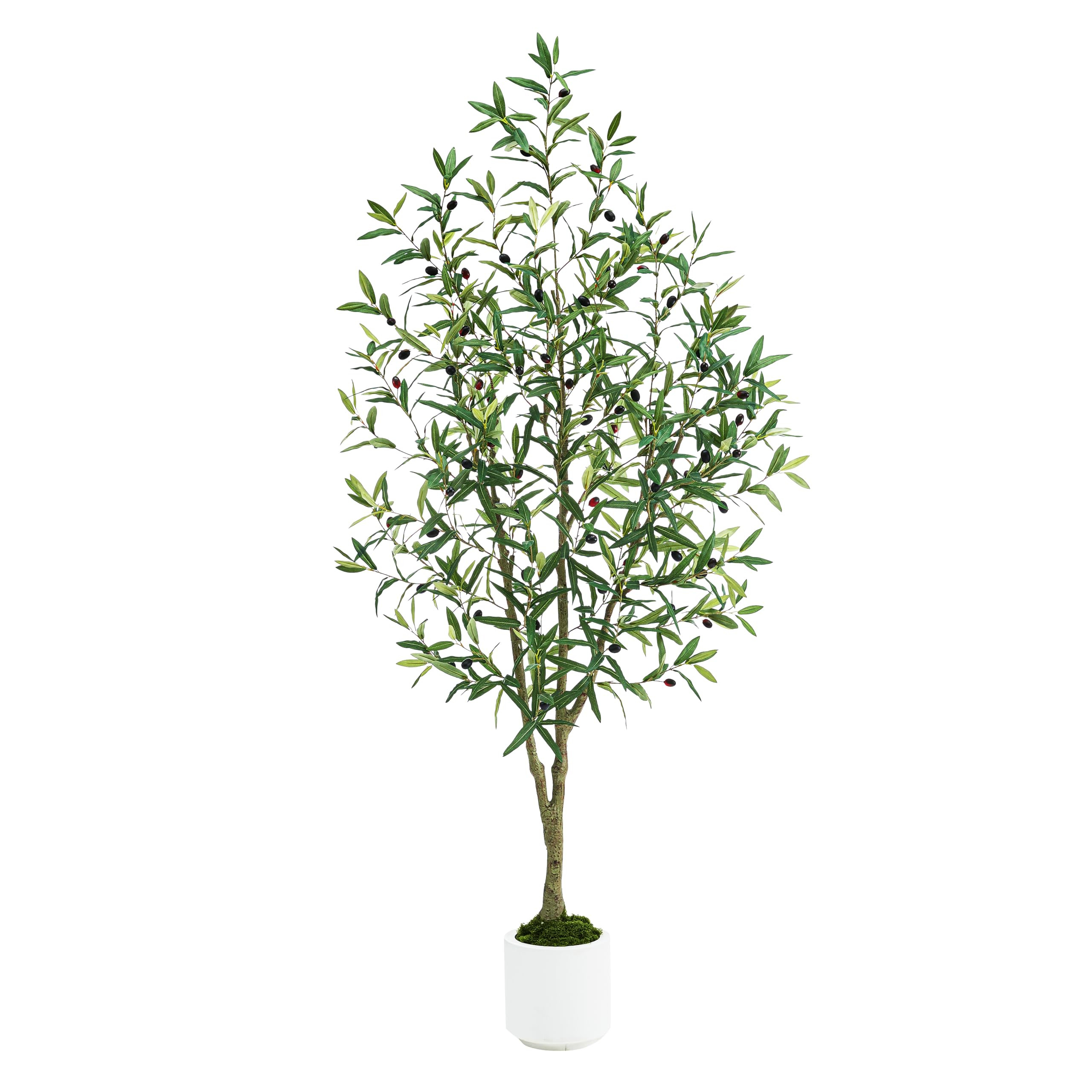 Artificial Olive Trees,Fake Olive Trees for Indoor, Faux Olive Silk Tree, Large Olive Plants for ... | Amazon (US)