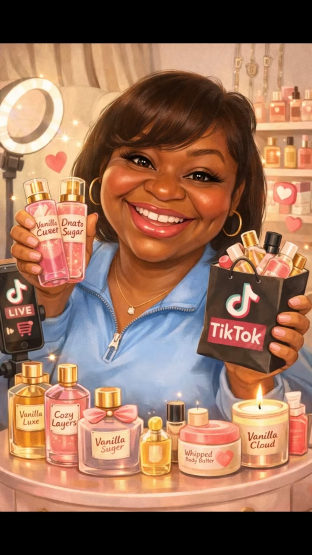 Golden Vanilla Drip 

Glow with the cocoa oil, seal it with Vanilla Romance, add Vanilla musk oil, then finish with the vanilla duo - this combo gets nonstop compliments.
🤍 Save this combo

#LTKBeauty #LTKselfcare #LTKmorningroutine