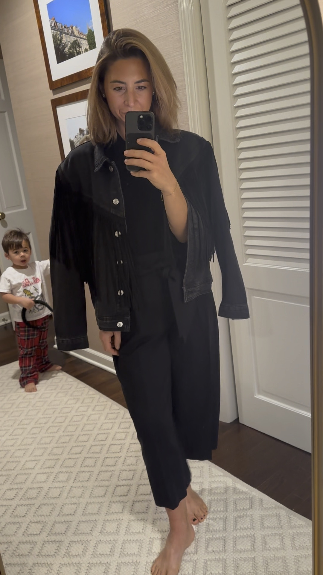 This #amazon fringe jacket is a fun completion to a look #amazonfashion 

#LTKbeauty #LTKworkwear #LTKstyletip