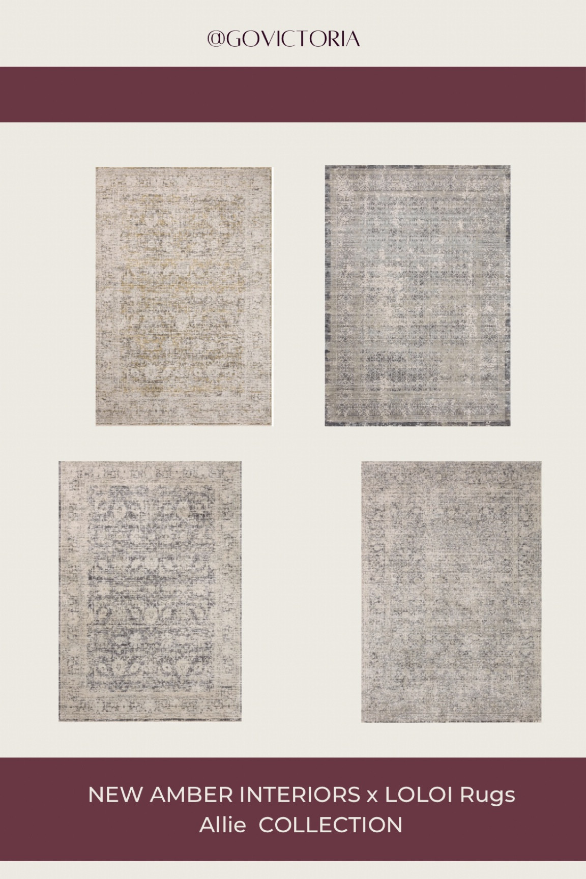 New amber interiors x loloi Allie line 

#LTKhome