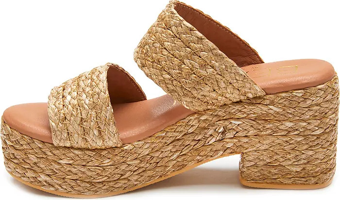 Ocean Ave Espadrille Platform Slide Sandal (Women) | Nordstrom