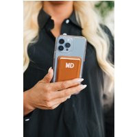 Shadow Monogram Magnetic Phone Wallet | Etsy (US)