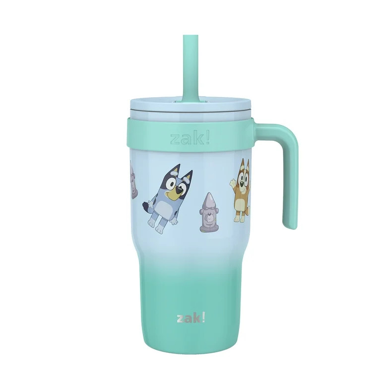 Bluey Antimicrobial 18oz Cruiser Straw Tumbler | Walmart (US)