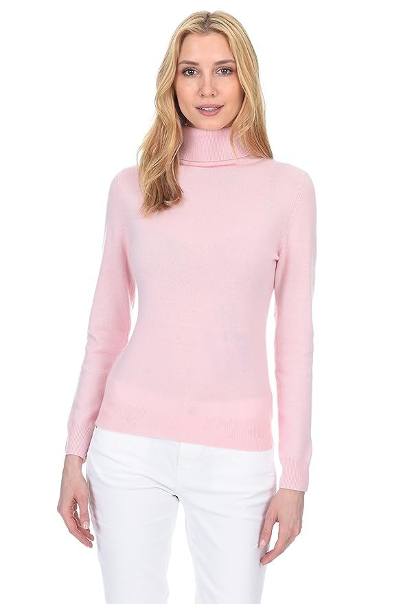 State Fusio Ribbed Turtleneck Sweater Cashmere Wool Long Sleeve High Neck Pullover for Women (Run... | Amazon (US)
