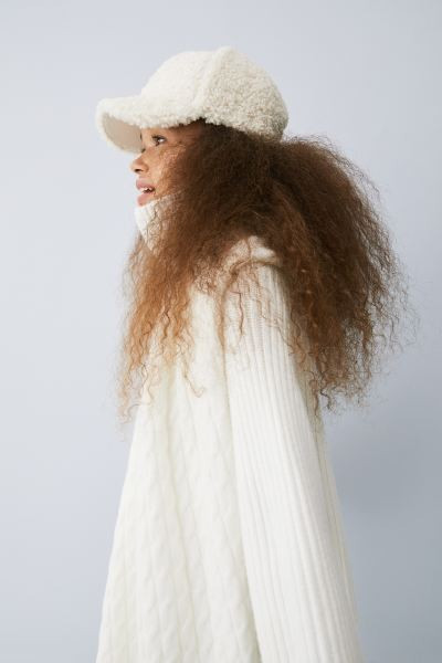 Faux Shearling Cap | H&M (US + CA)