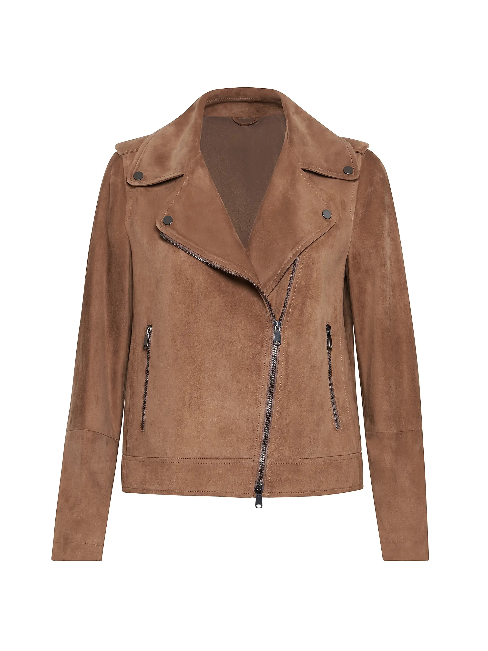 Brunello CucinelliSuede Biker Jacket | Saks Fifth Avenue
