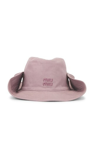 Miu Miu Sun Hat in Mauve | FWRD 