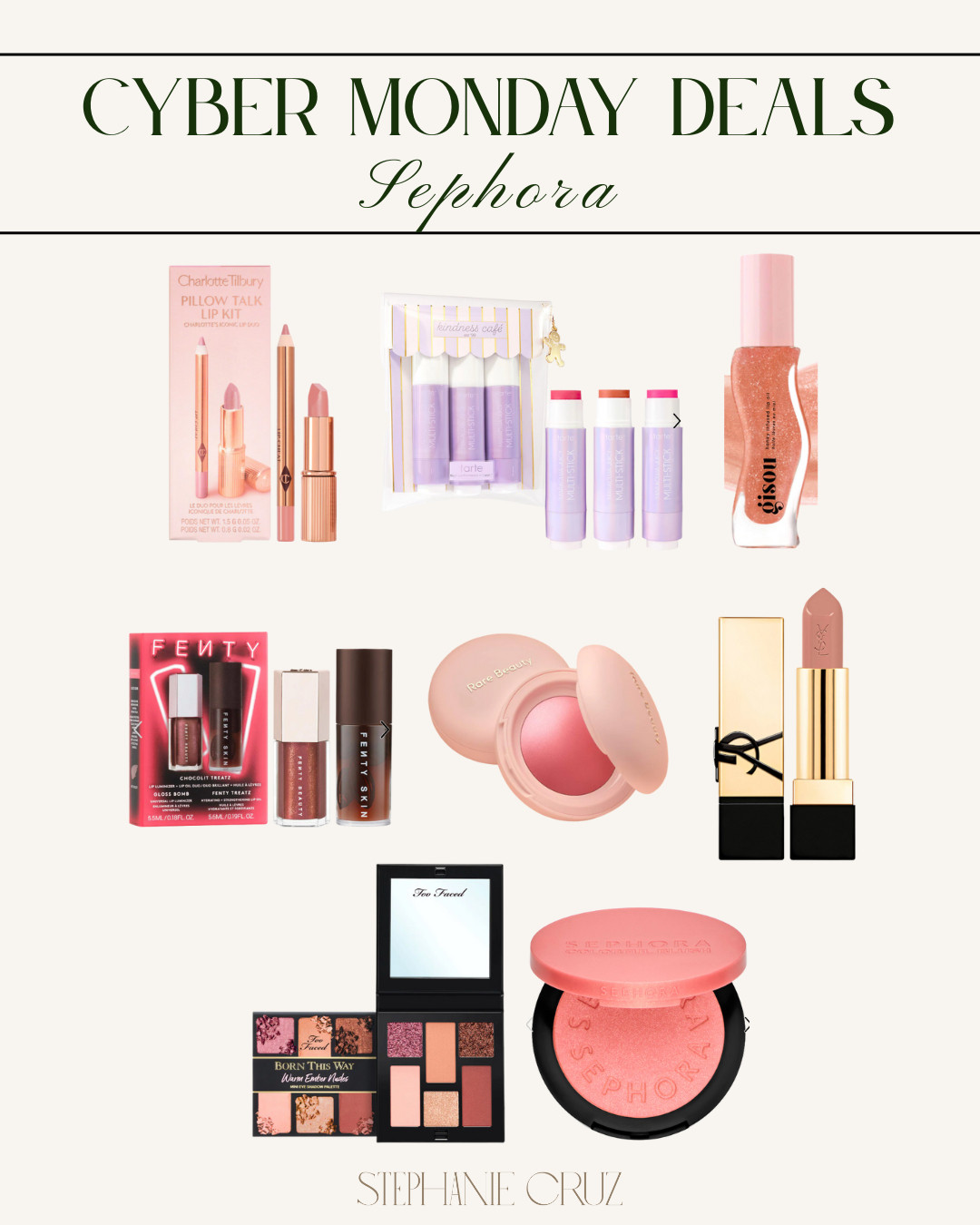 Sephora Cyber Monday picks, curated and on sale and perfect for last-minute gifting.
#SephoraFinds #HolidayBeauty #CyberMondaySale 

 #LTKCyberWeek #LTKGiftGuide #LTKBeauty