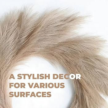 LOZIDECOR Faux Pampas Grass Wreath, 27" Large Boho Wreath for Wall Decor | Premium Artificial Pam... | Amazon (US)