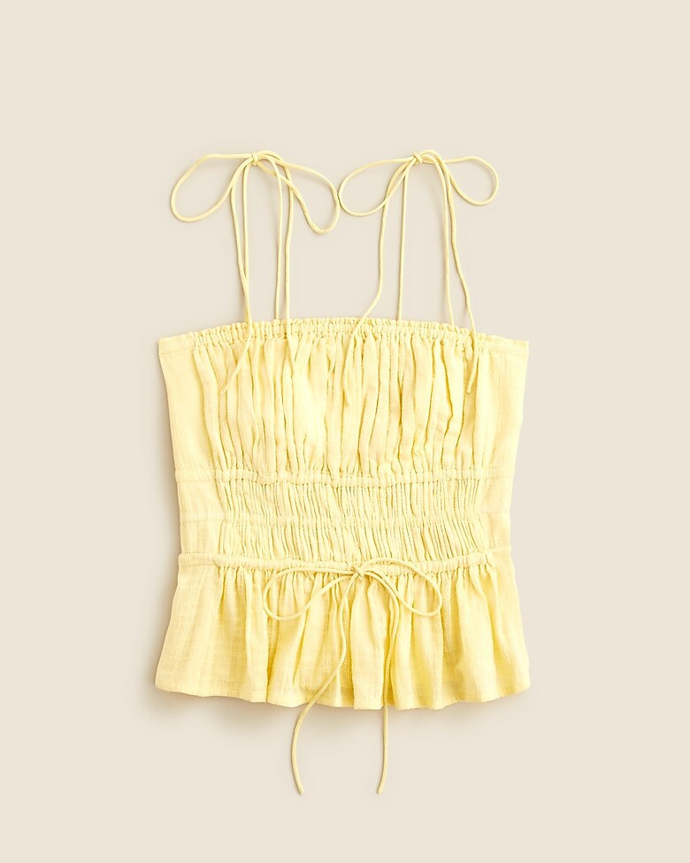 Clio top in textured gauze | J. Crew US