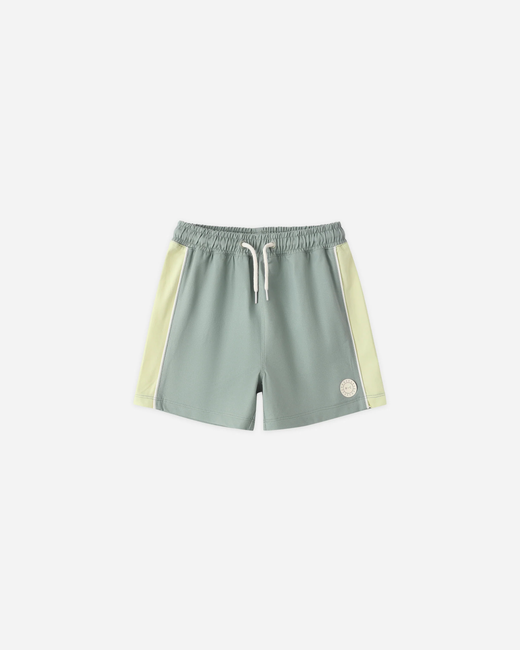 Paneled Boardshort Sea Green | Rylee + Cru