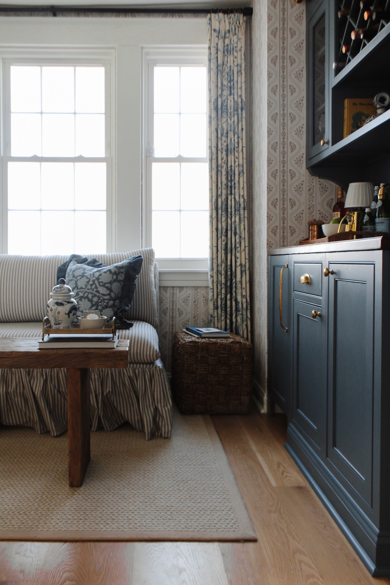 Blue sitting room  

#LTKHoliday #LTKHome #LTKSeasonal