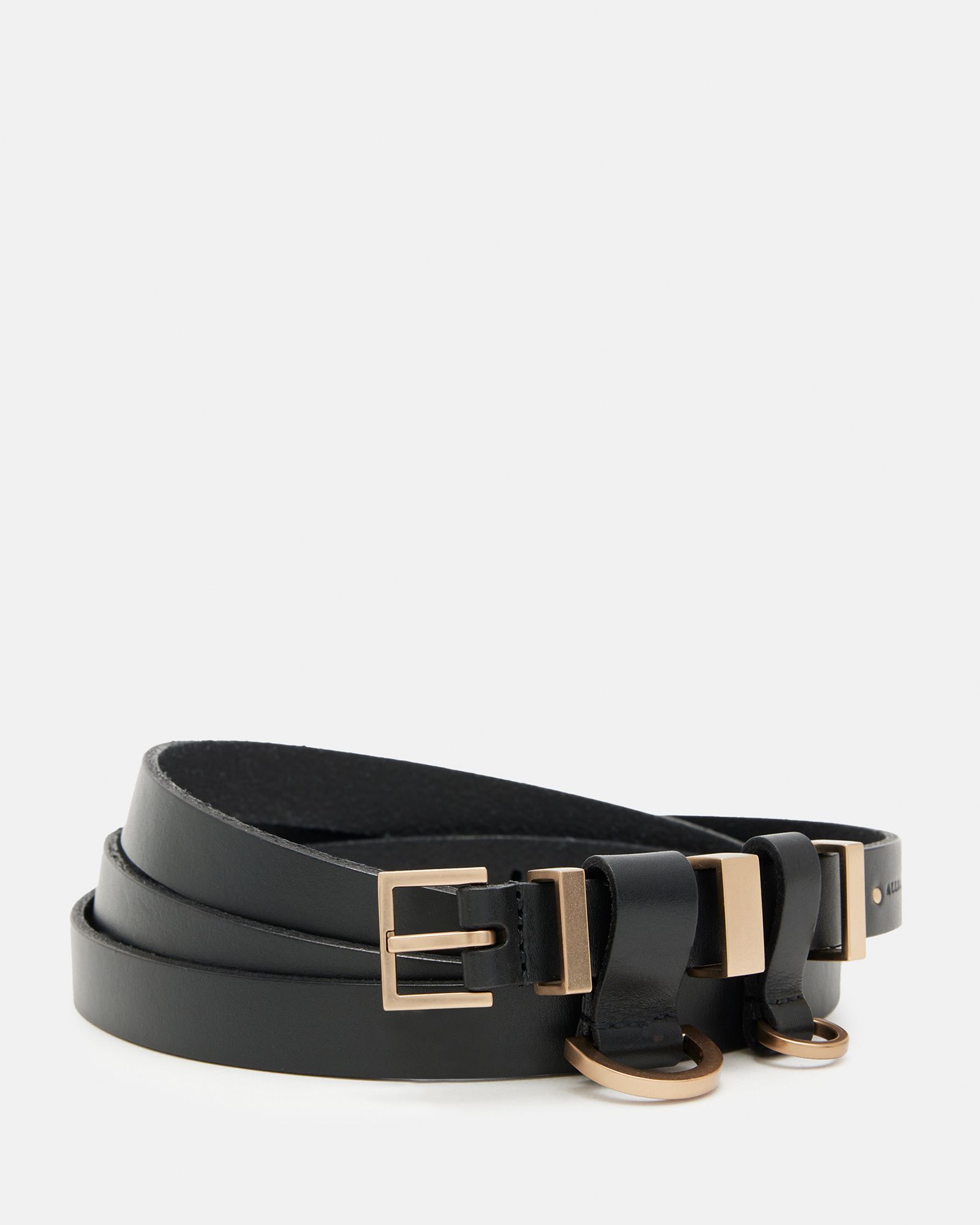 Ursa Leather Double Wrap Belt | AllSaints UK