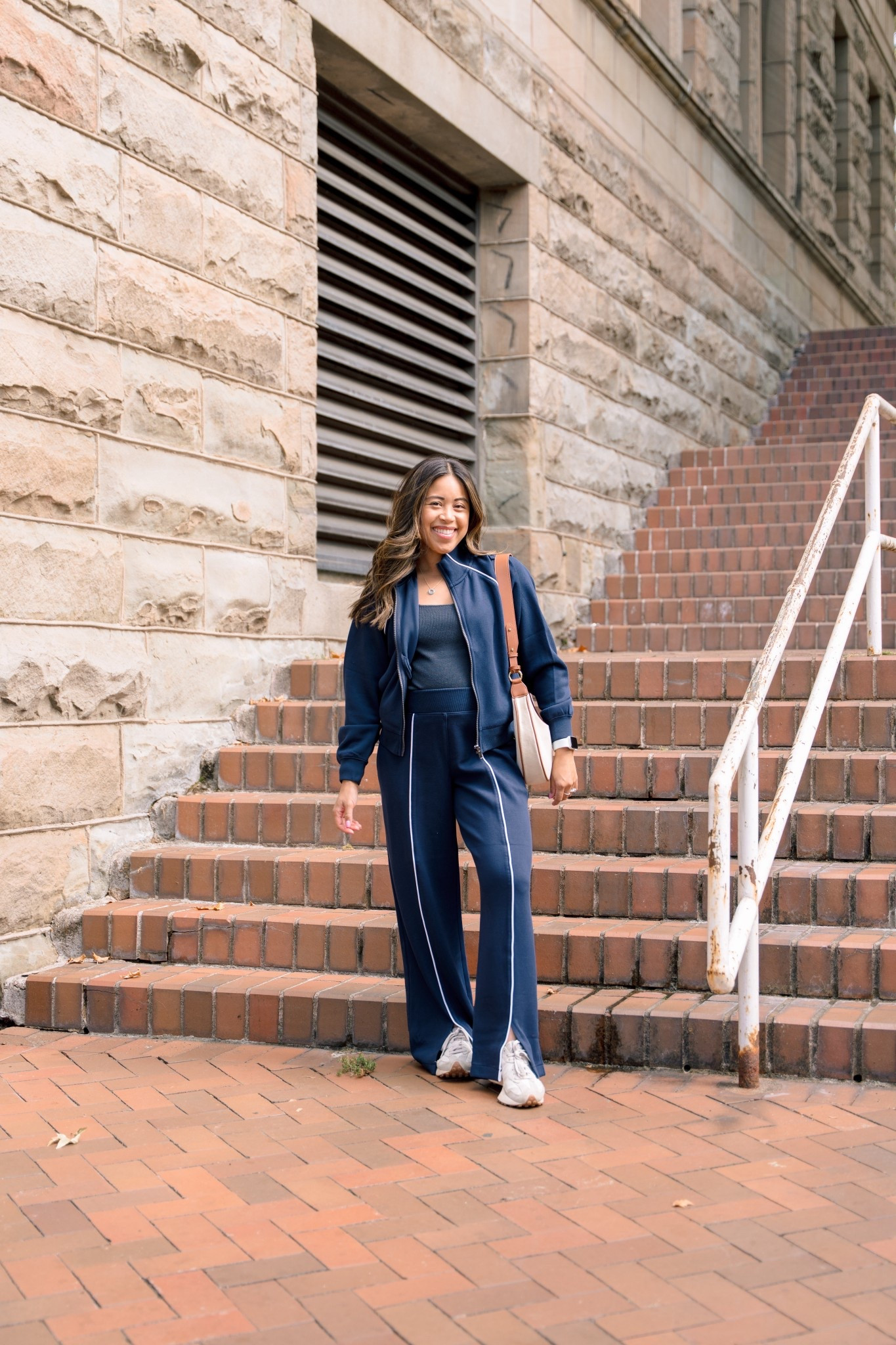 “I’m not a regular mom, I’m a cool mom”. This Spanx matching set is so comfortable. The pants run long - I’d recommend wearing with platform sneakers even in the petite/short length. This set is also bump friendly! 

#LTKPetite #LTKStyleTip #LTKBump