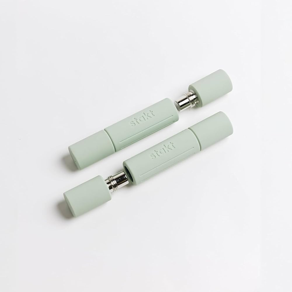 Stakt Adjustable Hand Weights, Compact Dumbbell Set with 2 4 6 Pound Weight Options, Portable Wor... | Amazon (US)